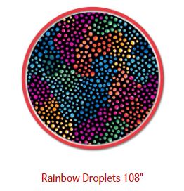Rainbow Droplets 108"
