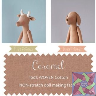 Tilda-Doll Fabric Caramel