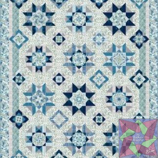 Kaleidoscope Garden Quilt Kit 94 x 118