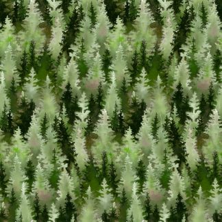 Woodland by Cedar West - Digital Trees Y4132-110 Mint