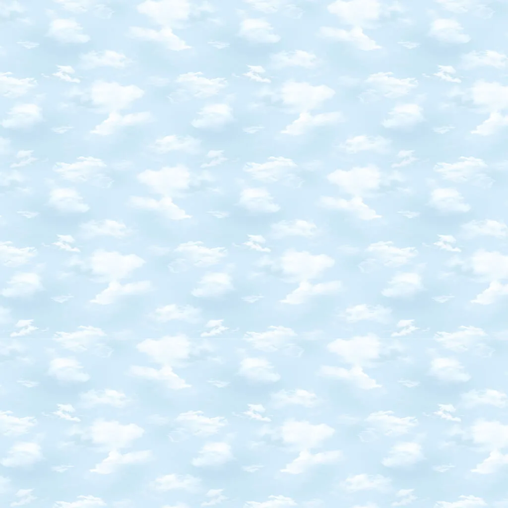 Woodland by Cedar West - Digital Clouds Y4136-97 Light Sky
