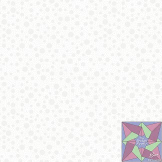 QT Fabrics - Quilting Illusions - White on White - Dots