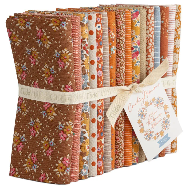 Creating Memories - Autumn FQB 16 fabrics 20 x 22in