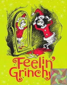 How the Grinch Stole Christmas - Feelin Grinchy 24" Panel