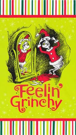 How the Grinch Stole Christmas - Feelin Grinchy 24" Panel