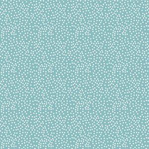 Snowman Christmas by Sue Zipkin - Christmas Dots Teal