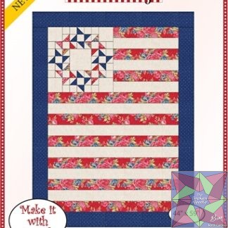 Fabric Cafe - Freedom - 3 Yard Quilt Pattern