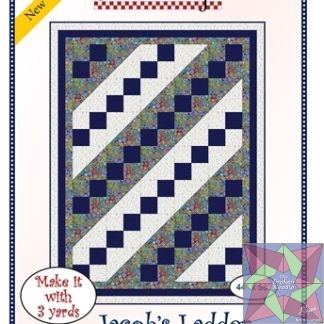 Fabric Cafe - Jacobs Ladder - 3 Yard Quilt Pattern