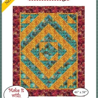 Fabric Cafe - Kaleidoscope - 3 Yard Quilt Pattern