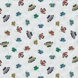 The Secret Life of Squirrels II by Nancy Rose - Sweaters Mist Grey