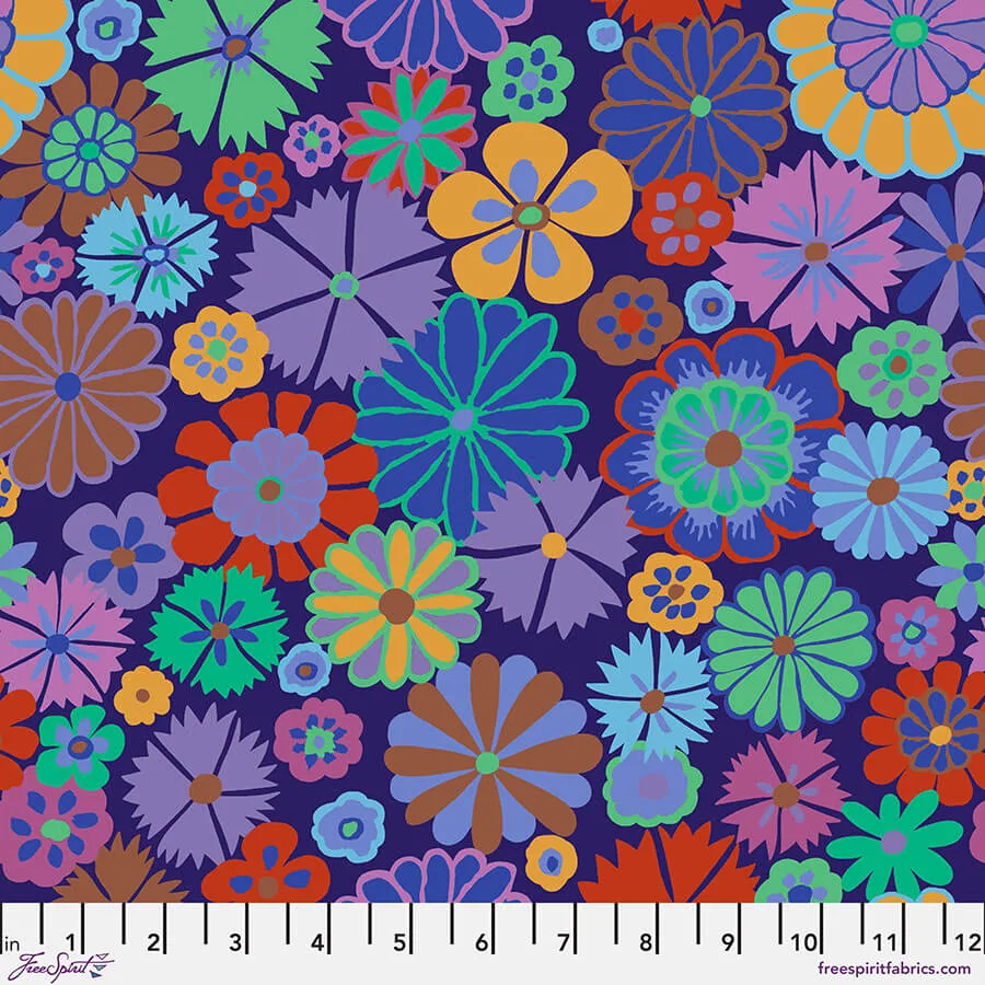 Kaffe Collective - Folk Flower - Purple