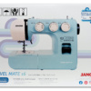 Janome Travel Mate 16 4-piece feed dog array and high presser foot lift bar setup near Wake Forest, NC.