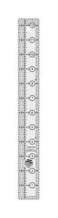 Creative Grids Quilt Ruler 1-1/2in x 12-1/2in