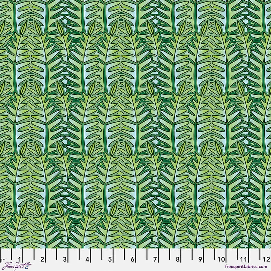 Rising Jungle - Tropical Flora - Green