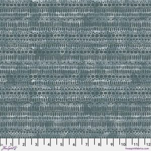 Brushstrokes - Large Pebble - Silver Blue