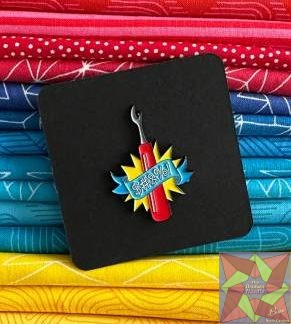 Seam Ripper Enamel Pin