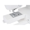 Janome Skyline 3 convertible free arm bed and integrated accessory storage configuration wilmington, NC.
