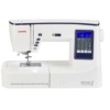 Janome Skyline S3 10th Anniversary Edition computerized sewing and quilting machine on display at The Broken Needle in Bunn, NC.