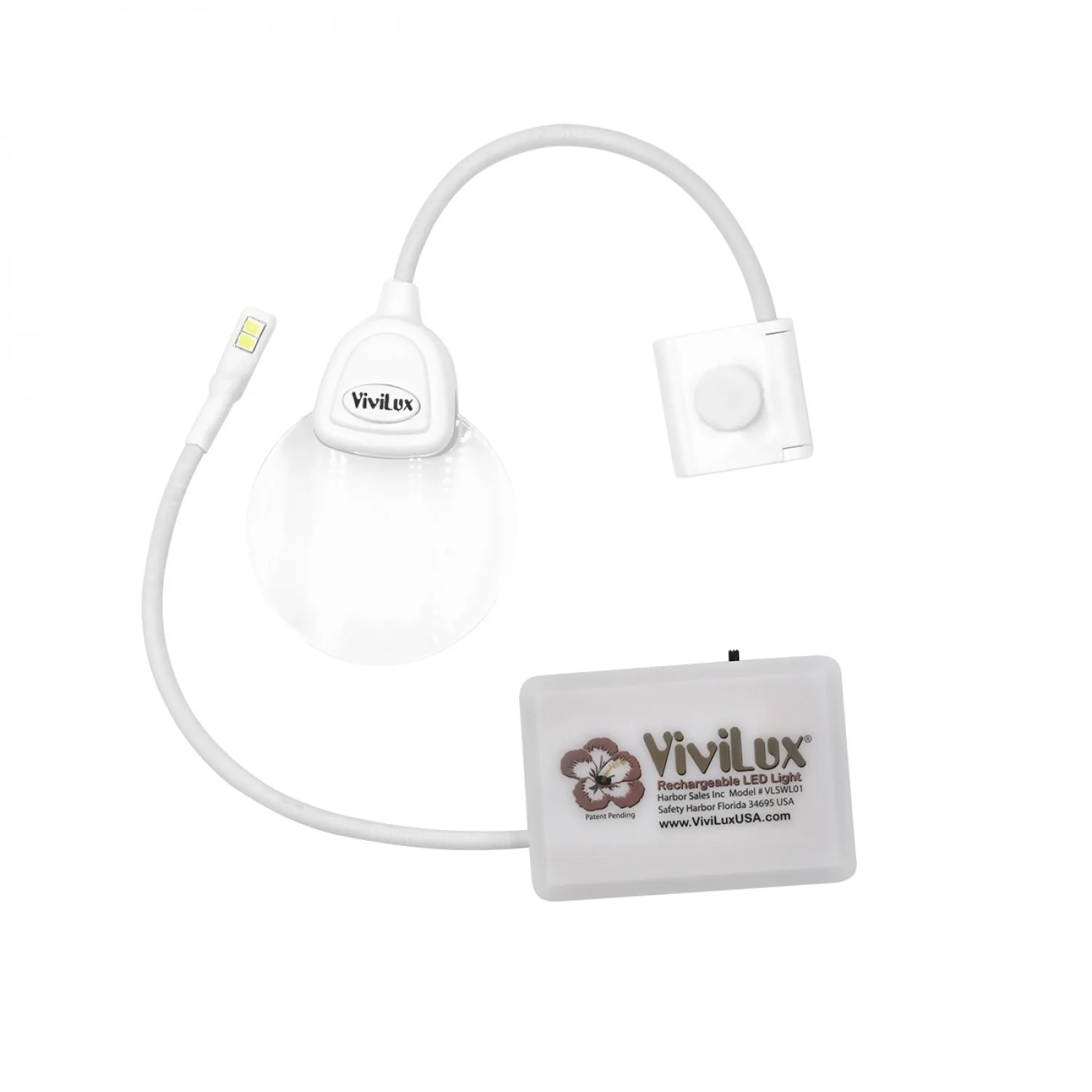 ViviLux Craft Light with 2in Round Optical Grade 3x Magnifier US Plug ViviLux Craft Light with 2in Round Optical Grade 3x Magnifier US Plug