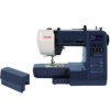 Janome Travel Mate 50 protective hard shell carrying cover and free arm configuration serving creators near Cary and Zebulon, NC.