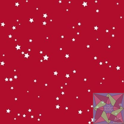 Wings of Freedom - Tossed Small Stars - Red