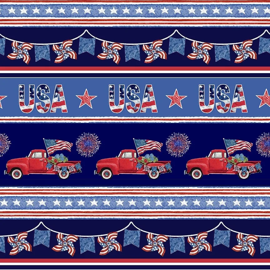 Wings of Freedom - Border Stripe