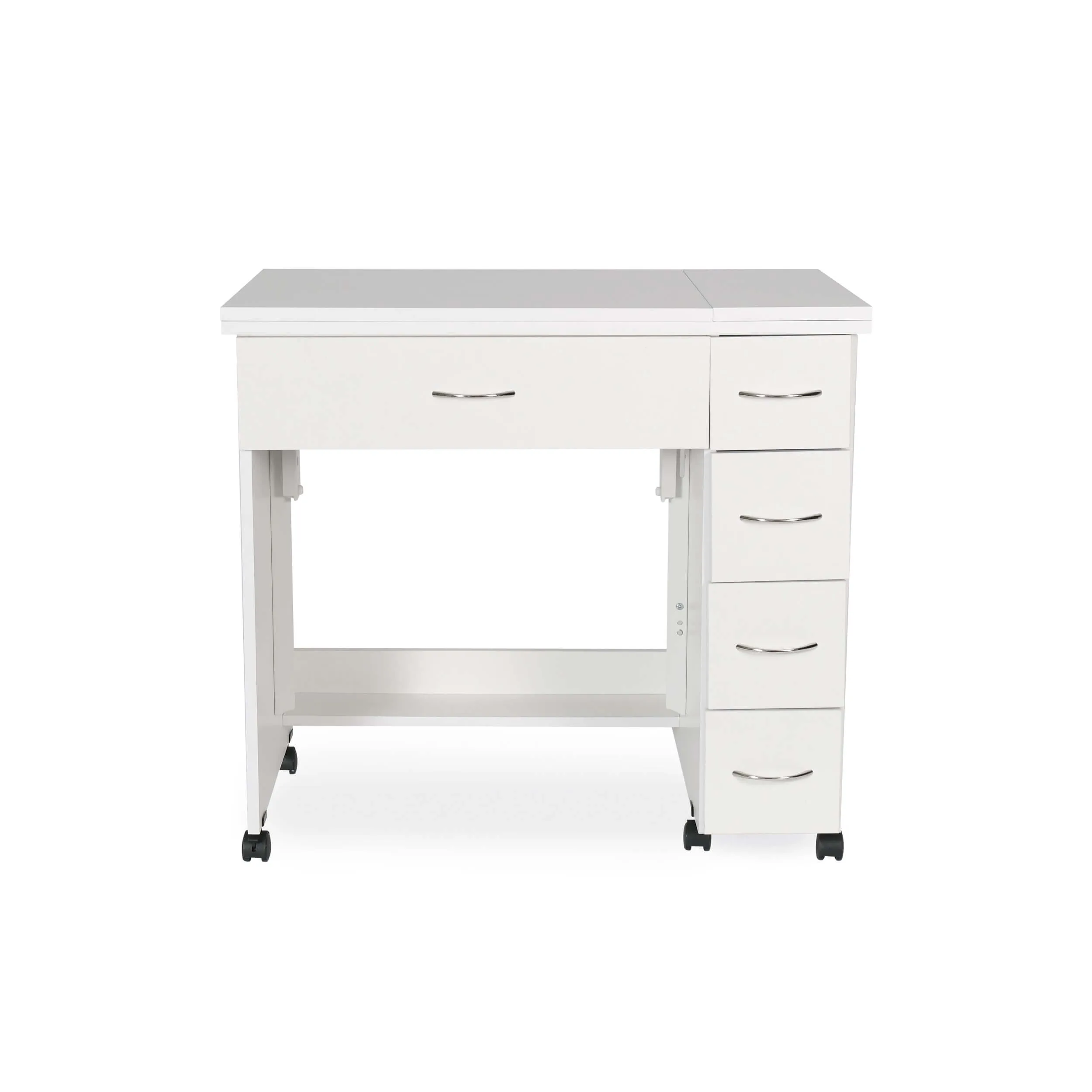 Alice Sewing Cabinet (White) Closed