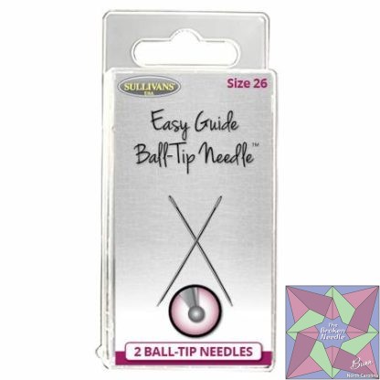 The Original Easy Guide Needle Size 26 2pk for Cross Stitch