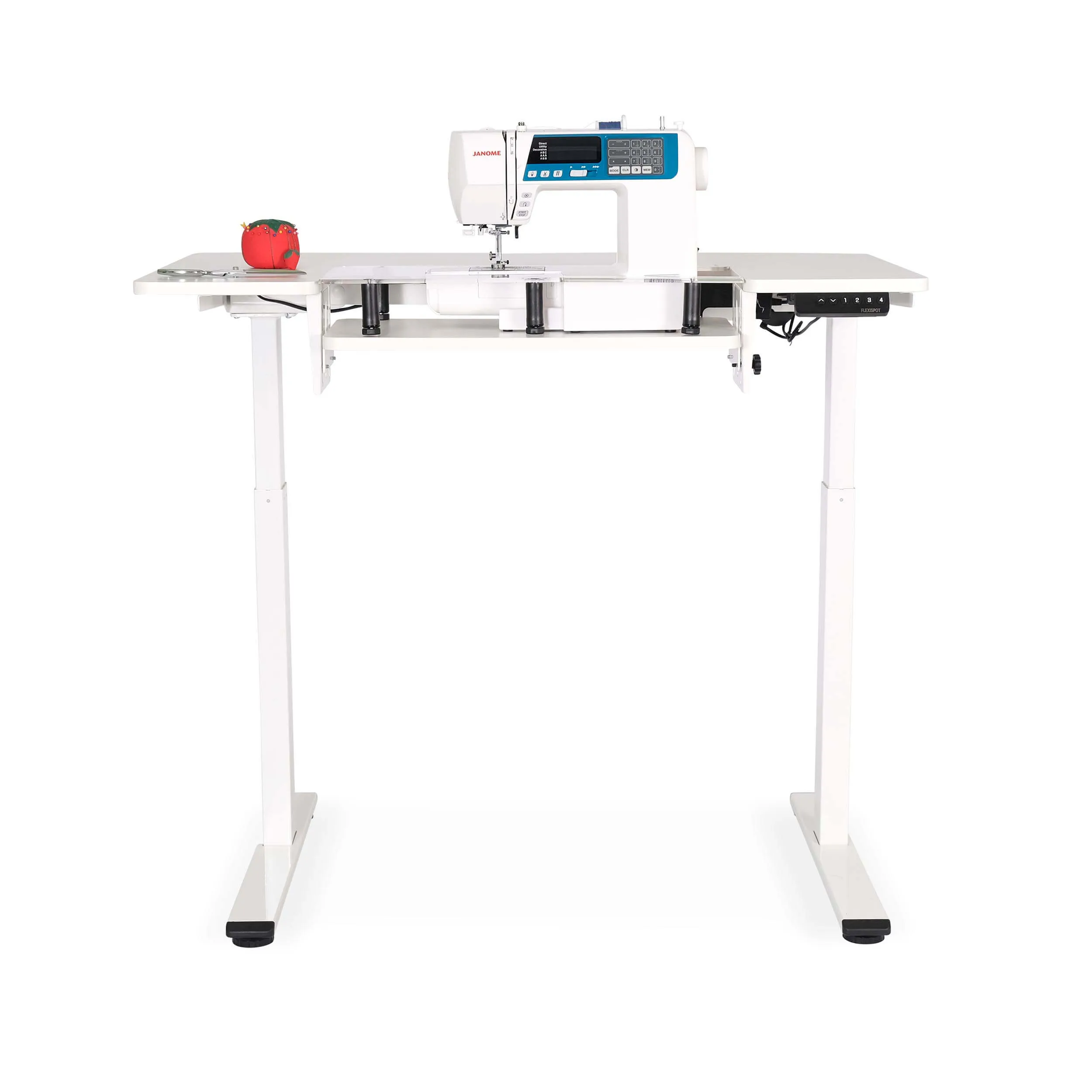 Eleanor Electric Height Adjustable Multi-function Sewing and Cutting Table - Image 2