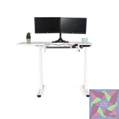 Eleanor Electric Height Adjustable Multi-function Sewing and Cutting Table - Image 4