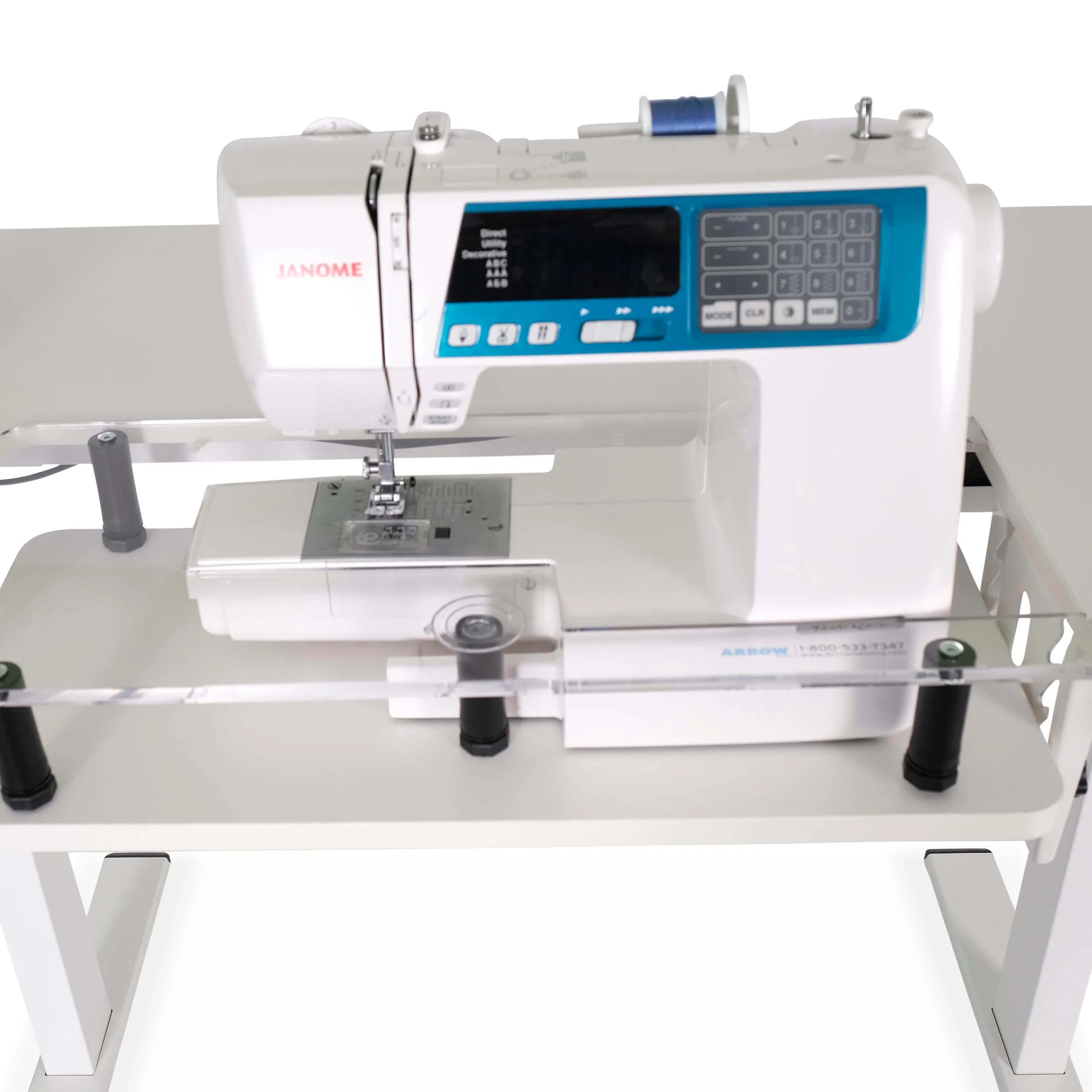 Eleanor Electric Height Adjustable Multi-function Sewing and Cutting Table - Image 3
