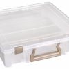 Single Compartment Super Satchel Box Clear Single Compartment Super Satchel Box Clear