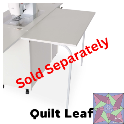 Harriet Quilt Leaf (white)