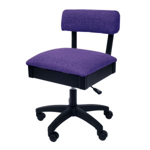Royal Purple Hydraulic Sewing Chair