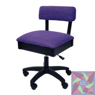 Royal Purple Hydraulic Sewing Chair