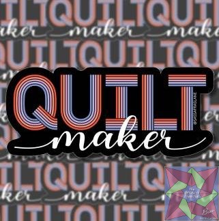 Quilt Maker Stickers