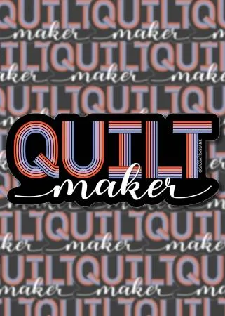 Quilt Maker Stickers