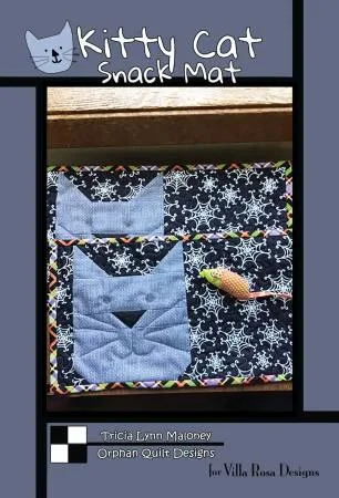 Kitty Cat Snack Mat by Vila Rosa Designs