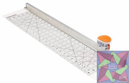 Rotary Ruler Combo 6in x 24in Ruler and 45mm blade