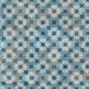 Garden Symphony - Petal Dots - Teal