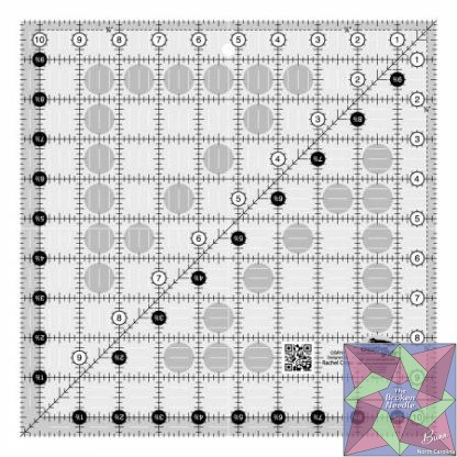 Creative Grids Quilt Ruler 10-1/2in