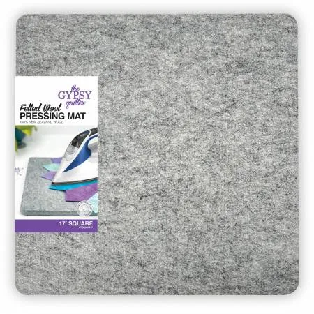 Wool Pressing Mat 17in x 17in x 1/2in Thick