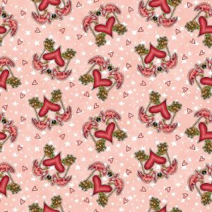 Two by Two - Pink - Flamingos
