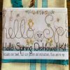 Hello Spring Dishtowel Kit