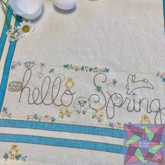 Hello Spring Dishtowel Kit by Bareroots