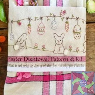 Easter Dishtowel Pattern and Kit Bareroots