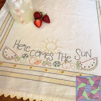 Here Comes the Sun Dishtowel Kit by Bareroots