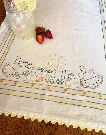 Here Comes the Sun Dishtowel Kit by Bareroots