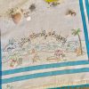 Salty Sandy Dishtowel Pattern and Kit Bareroots