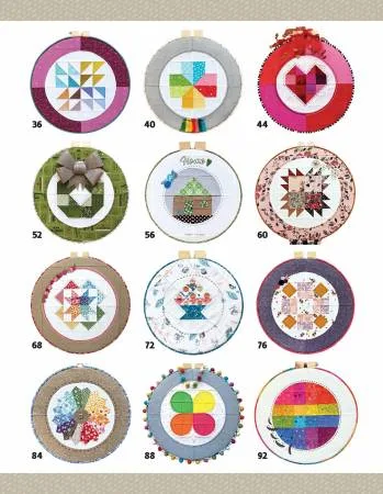 Hoop Quilts for Beginners contents